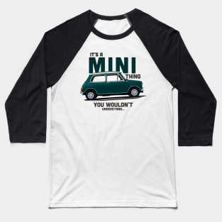 Classic Mini Cooper Baseball T-Shirt